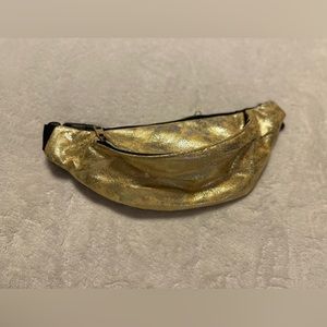 Gold Fanny Pack
